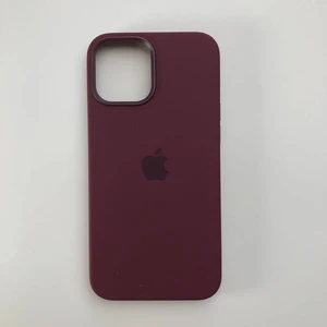 Силіконовий чохол iLoungeMax Silicone Case MagSafe Plum для iPhone 12 Pro Max OEM - Фото 3