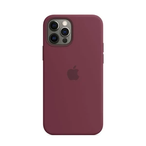 Силіконовий чохол iLoungeMax Silicone Case MagSafe Plum для iPhone 12 Pro Max OEM  - Фото 1