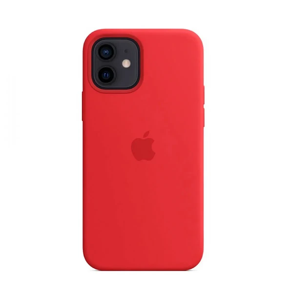 Силіконовий чохол iLoungeMax Silicone Case MagSafe (PRODUCT) Red для iPhone 12 | 12 Pro OEM (c підтримкою анімації) у Рівному
