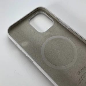 Силіконовий чохол iLoungeMax Silicone Case MagSafe White для iPhone 12 Pro Max OEM - Фото 5