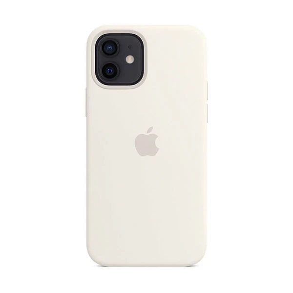 Силіконовий чохол iLoungeMax Silicone Case MagSafe White для iPhone 12 | 12 Pro OEM (c підтримкою анімації) в Черкасах