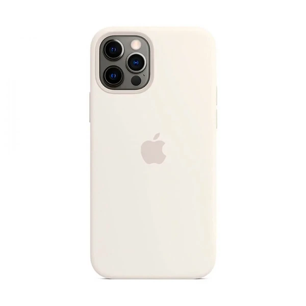 Силіконовий чохол iLoungeMax Silicone Case MagSafe White для iPhone 12 Pro Max OEM (c підтримкою анімації) в Черкасах