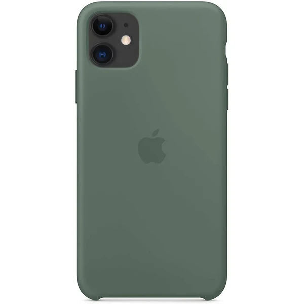 Силіконовий чохол iLoungeMax Silicone Case Pine Green для iPhone 11 OEM