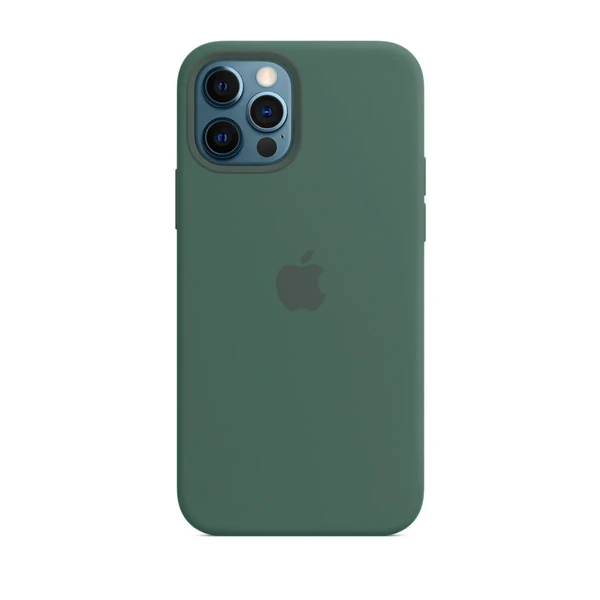 Силиконовый чехол iLoungeMax Silicone Case Pine Green для iPhone 12 Pro Max OEM в Полтаве