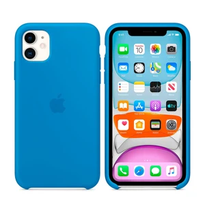Силиконовый чехол iLoungeMax Silicone Case Surf Blue для iPhone 11 OEM (MXYY2) - Фото 3