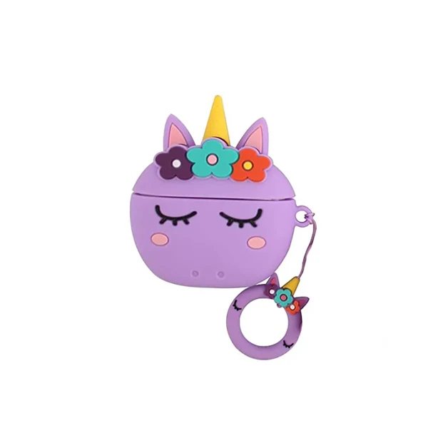 Силіконовий чохол iLoungeMax Silicone Case Unicorn Purple для AirPods Pro в Івано-Франківську