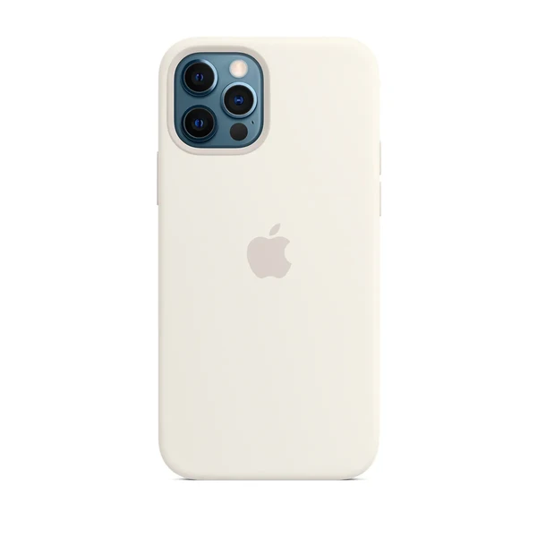 Силиконовый чехол iLoungeMax Silicone Case White для iPhone 12 Pro Max OEM во Львове