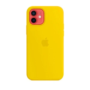 Силіконовий чохол iLoungeMax Silicone Case Yellow для iPhone 12 mini OEM - Фото 2