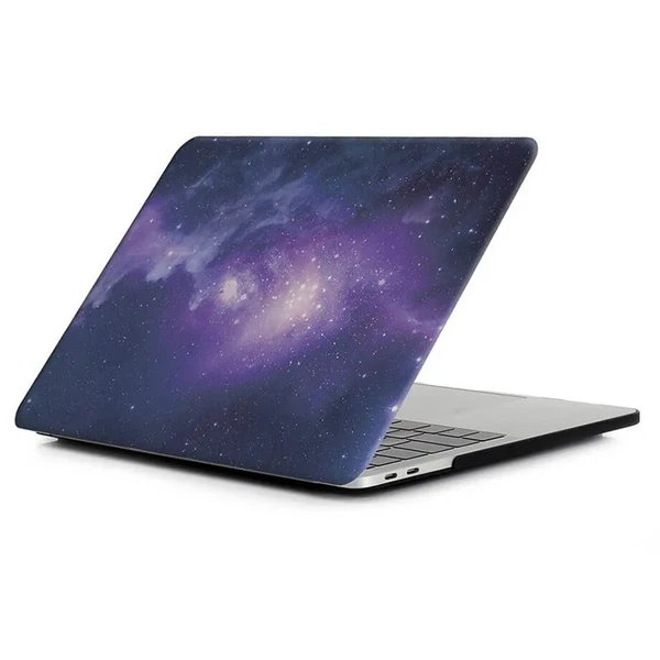 Пластиковий чохол iLoungeMax Soft Touch Matte Purple Galaxy для MacBook Pro 16" (2019) у Хмельницькому
