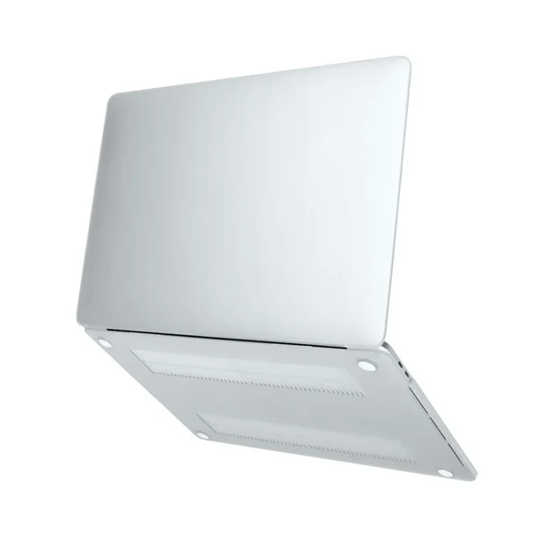 Пластиковий чохол iLoungeMax Soft Touch Metallic Silver для MacBook Air 13" (M1 | 2020 | 2019 | 2018) у Житомирі