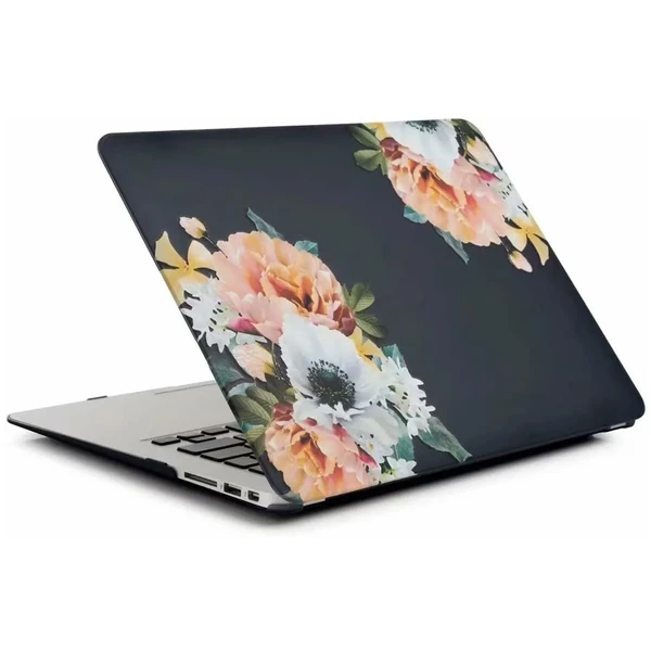 Пластиковый чехол iLoungeMax Soft Touch Matte Flower для MacBook Pro 13" (M2 | M1 | 2022 | 2020 | 2019 | 2018)