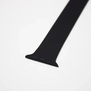 Силиконовый монобраслет iLoungeMax Solo Loop Black для Apple Watch Ultra 49mm | 45mm | 44mm | 42mm Size M OEM - Фото 3