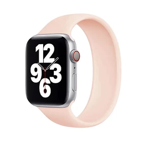 Силіконовий монобраслет iLoungeMax Solo Loop Pink для Apple Watch 41mm | 40mm | 38mm Size S OEM