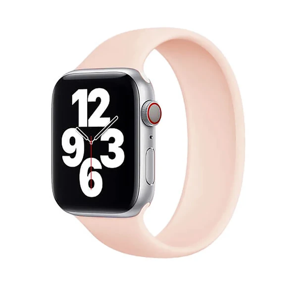 Силиконовый монобраслет iLoungeMax Solo Loop Pink для Apple Watch 41mm | 40mm | 38mm Size S OEM в Луцке