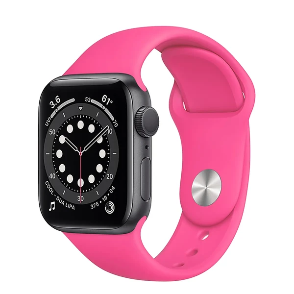Ремешок iLoungeMax Sport Band Ultra 49mm | 45mm | 44mm | 42mm Barbie Pink для Apple Watch  OEM
