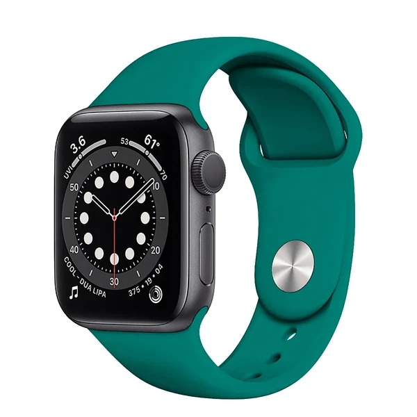 Ремінець iLoungeMax Sport Band Ultra 49mm | 45mm | 44mm | 42mm Pine Green для Apple Watch  OEM