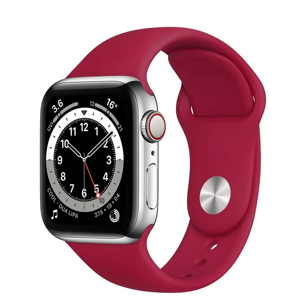 Ремінець iLoungeMax Sport Band Ultra 49mm | 45mm | 44mm | 42mm Rose Red для Apple Watch  OEM