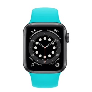 Ремінець iLoungeMax Sport Band Ultra 49mm | 45mm | 44mm | 42mm Sea Blue для Apple Watch  OEM - Фото 2