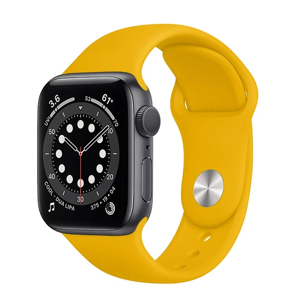 Ремінець iLoungeMax Sport Band 41mm | 40mm | 38mm Yellow для Apple Watch  OEM у Тернополі