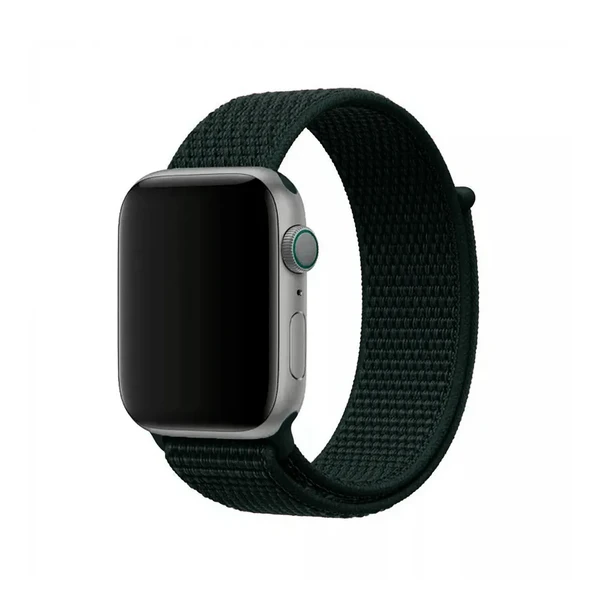 Ремешок iLoungeMax Sport Loop Forest Green для Apple Watch 41mm | 40mm | 38mm  OEM в Виннице