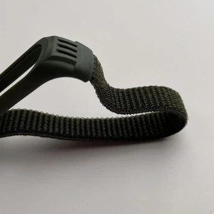 Нейлоновий ремінець iLoungeMax Sport Loop Forest Green для Xiaomi Mi Band 5 | 6 - Фото 4