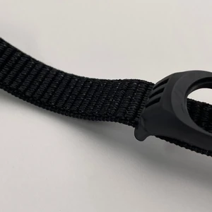 Нейлоновий ремінець iLoungeMax Sport Loop Black для Xiaomi Mi Band 5 | 6 - Фото 3