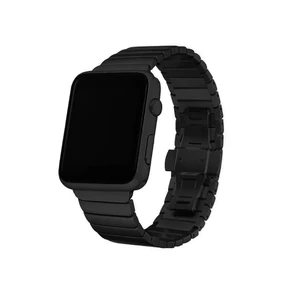 Металевий ремінець iLoungeMax Stainless Metal Strap Black для Apple Watch 41mm | 40mm | 38mm  - Фото 1