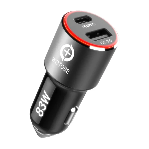 Швидкий автомобільний зарядний пристрій iLoungeMax SuperCharger USB-C PD + QC 3.0 83W