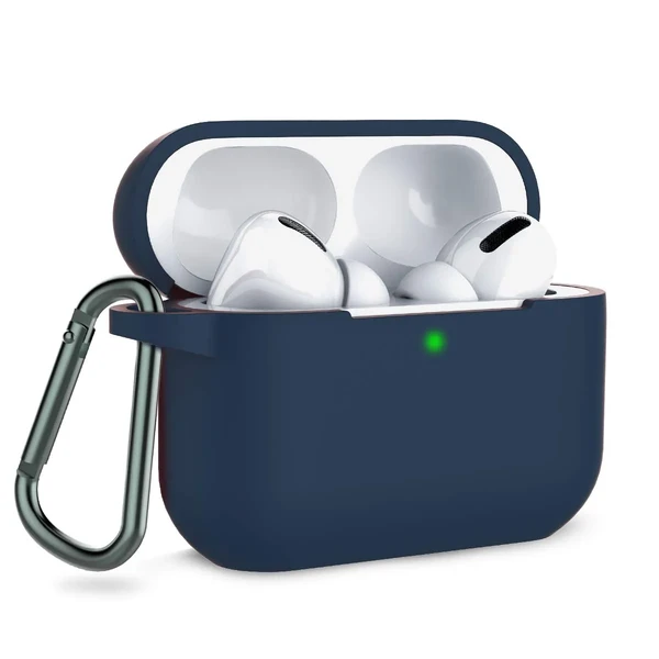 Чохол з карабіном iLoungeMax TPU Case Ocean Blue для AirPods Pro у Луцьку