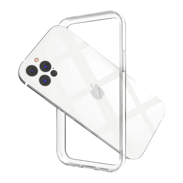 Прозорий силіконовий бампер iLoungeMax Transparent Bumper для iPhone 12 | 12 Pro в Чернівцях