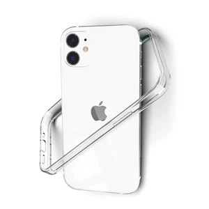 Прозорий силіконовий бампер iLoungeMax Transparent Bumper для iPhone 12 mini - Фото 2