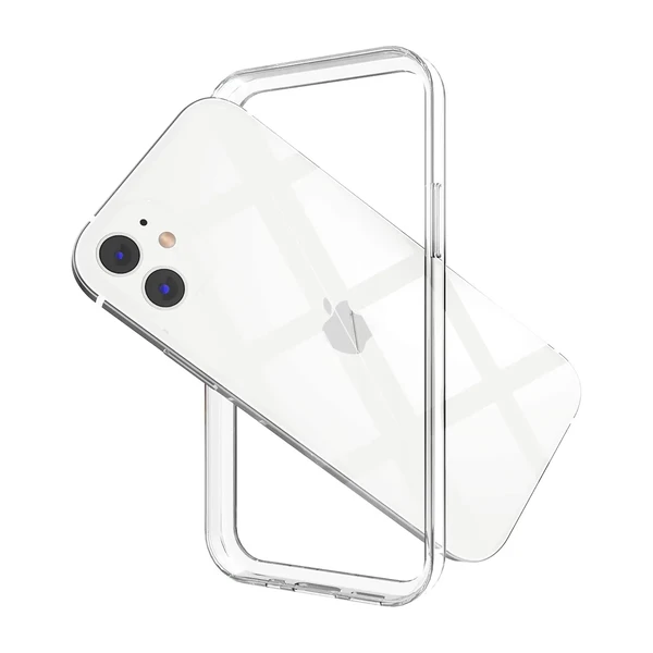 Прозорий силіконовий бампер iLoungeMax Transparent Bumper для iPhone 12 mini у Львові