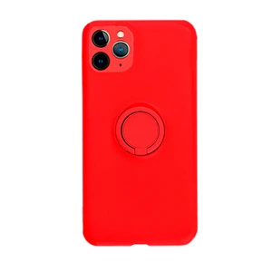 Силиконовый чехол с кольцом iLoungeMax With Ring Red для iPhone 11 Pro