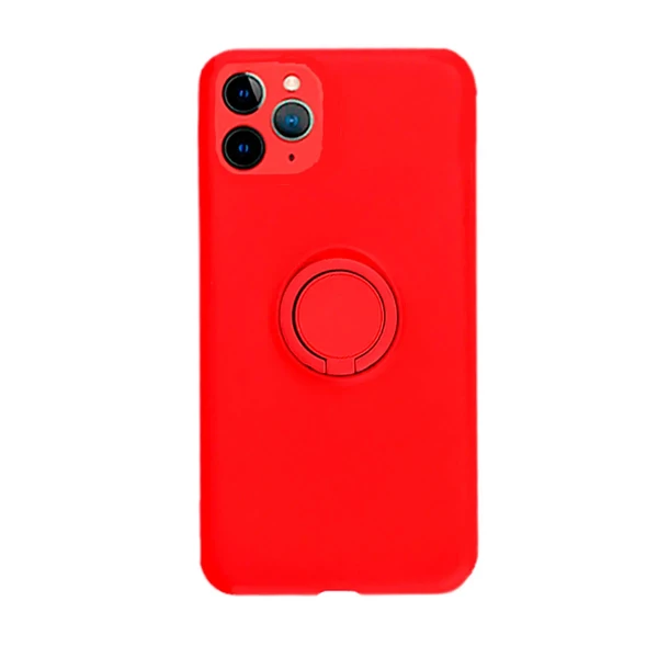 Силіконовий чохол з кільцем iLoungeMax With Ring Red для iPhone 11 Pro Max в Запоріжжі