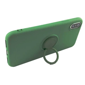 Силіконовий чохол з кільцем iLoungeMax With Ring Forest Green для iPhone XS Max - Фото 2