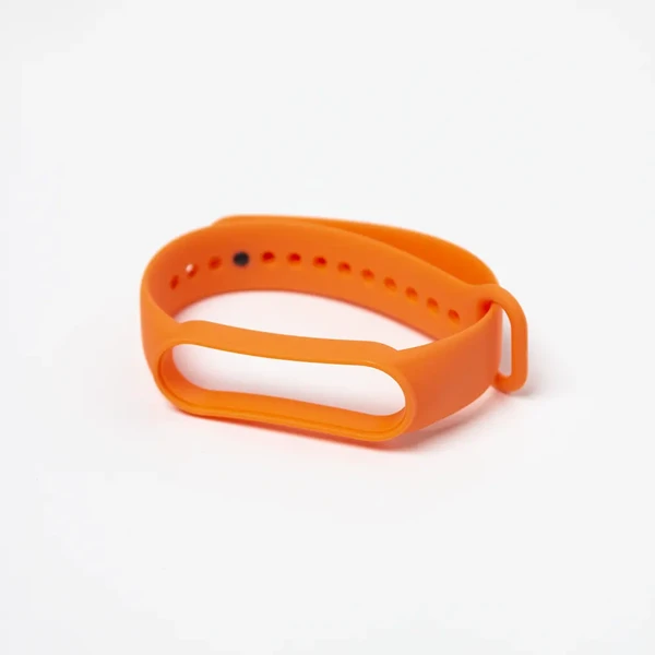 Помаранчевий силіконовий ремінець iLoungeMax для Xiaomi Mi Band 5 | 6