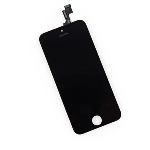 Дисплей с тачскрином (оригинал, черный) для iPhone 5S