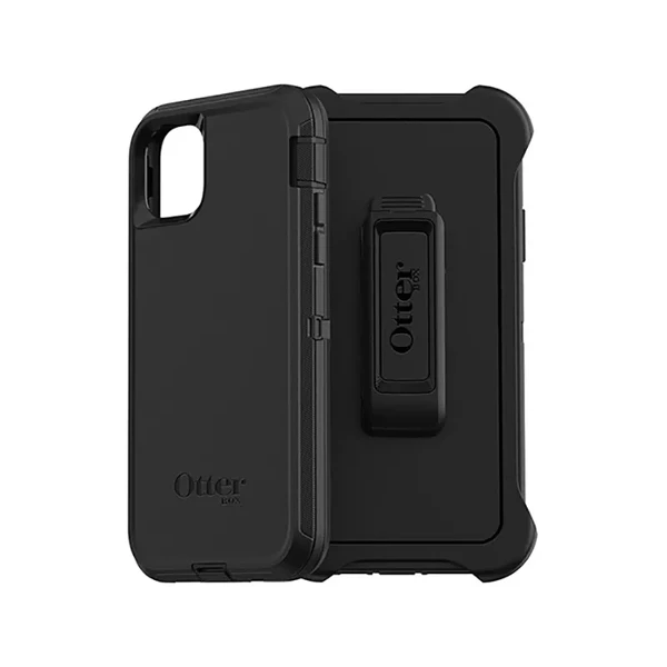 Противоударный чехол OtterBox Defender Series Black для iPhone 11 Pro Max в Хмельницком