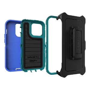 Протиударний чохол Otterbox Defender Series Pro Rain Check (Blue) для iPhone 14 Pro Max - Фото 2