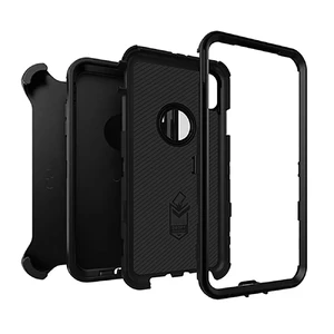 Противоударный чехол Otterbox Defender Series Black для iPhone XS Max - Фото 5