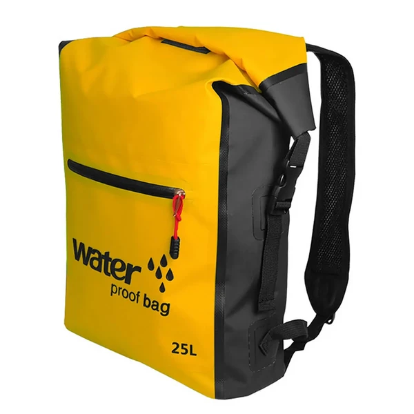 Водонепроникний рюкзак Outdoor Waterproof Swimming Bag 25L Yellow в Одесі
