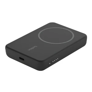 Беспроводной MagSafe повербанк с подставкой Belkin BoostCharge Power Bank 5K для iPhone с поддержкой быстрой зарядки 7,5 Вт, 5000 mAh Black - Фото 2