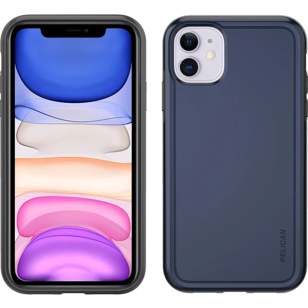 Протиударний чохол Pelican Adventurer Navy Blue | Dark Gray для iPhone 11