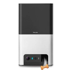 Розумна годівниця з камерою Petcube Bites 2 Matte Silver для домашніх тварин