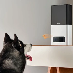 Розумна годівниця з камерою Petcube Bites Matte Silver для домашніх тварин б/в - Фото 4