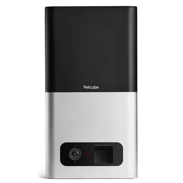 Розумна годівниця з камерою Petcube Bites Matte Silver для домашніх тварин