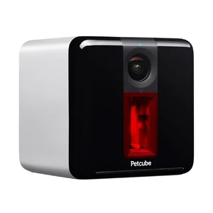 Интерактивная камера с лазером Petcube Play Matte Silver для домашних животных