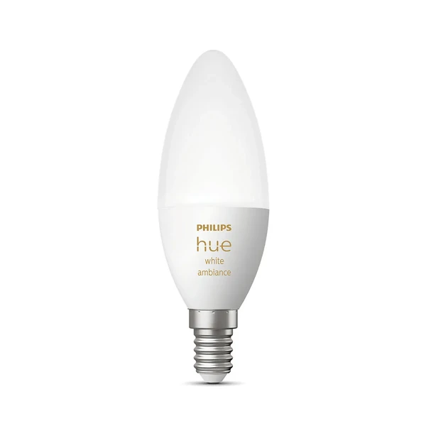 Розумна світлодіодна лампа Philips Hue Single bulb E14 Apple HomeKit