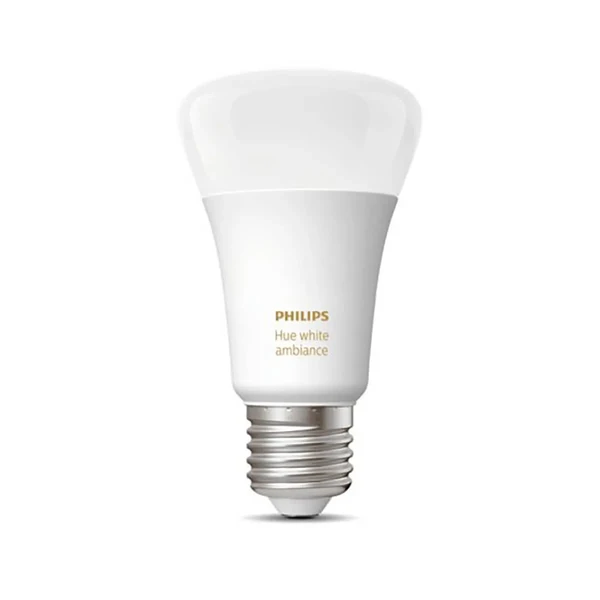 Розумна світлодіодна лампочка Philips Hue White Ambiance E27 Apple HomeKit (1 шт.)