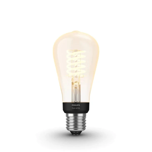 Розумна LED лампочка Philips Hue White Filament Edison ST64 E27 Apple HomeKit (1 шт.)